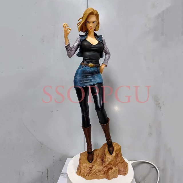 Factory Supply Gk Battle Android 17 Android 18 Dragon Ball Z Wholesale  Japanese Anime Figures Toy - China Anime Figure and Action Figure price