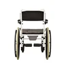 Powder Coat Stainless Steel Pregnant Woman Transfer Commode Toilet Chair 3
