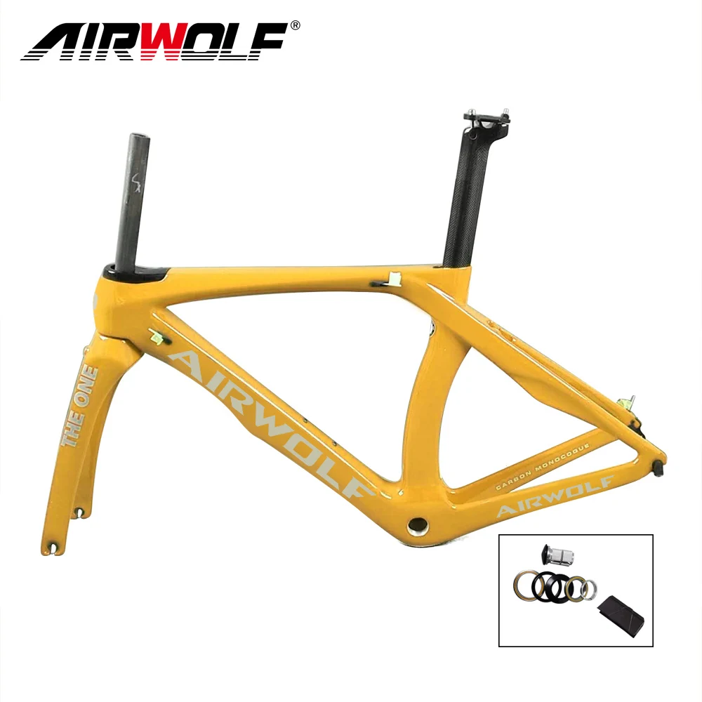 700 * 25C Airwolf Carbon Road Frame Bsa V Freni Carbon Road Bike Frameset Aero Road Telaio Per Bicicletta In Carbonio Telaio Per Bici In Carbonio