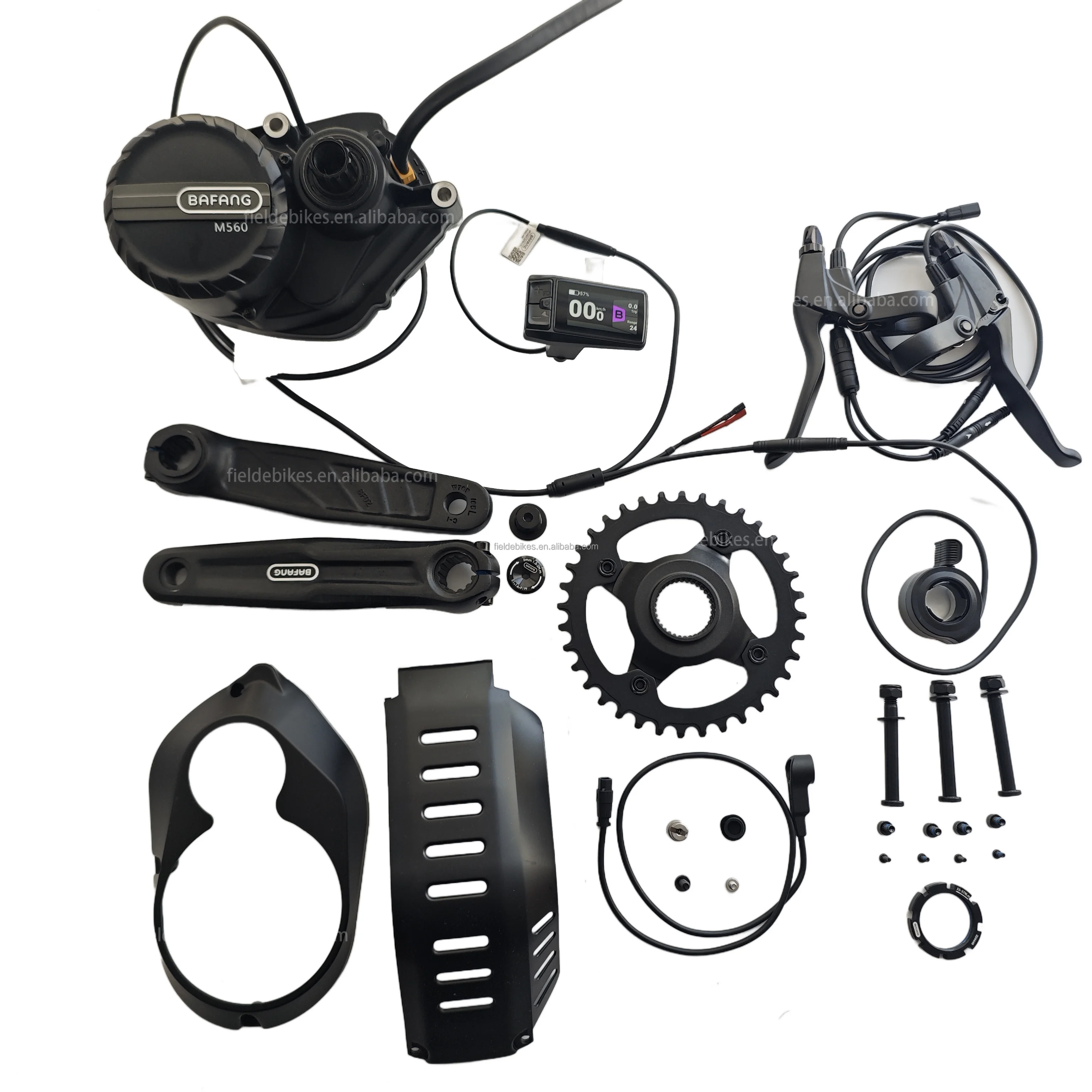 New Release Bafang Silent M560 Ebike Central Motor Kit 48V 750w 140N.m Mid Drive Motor kits with colorful display