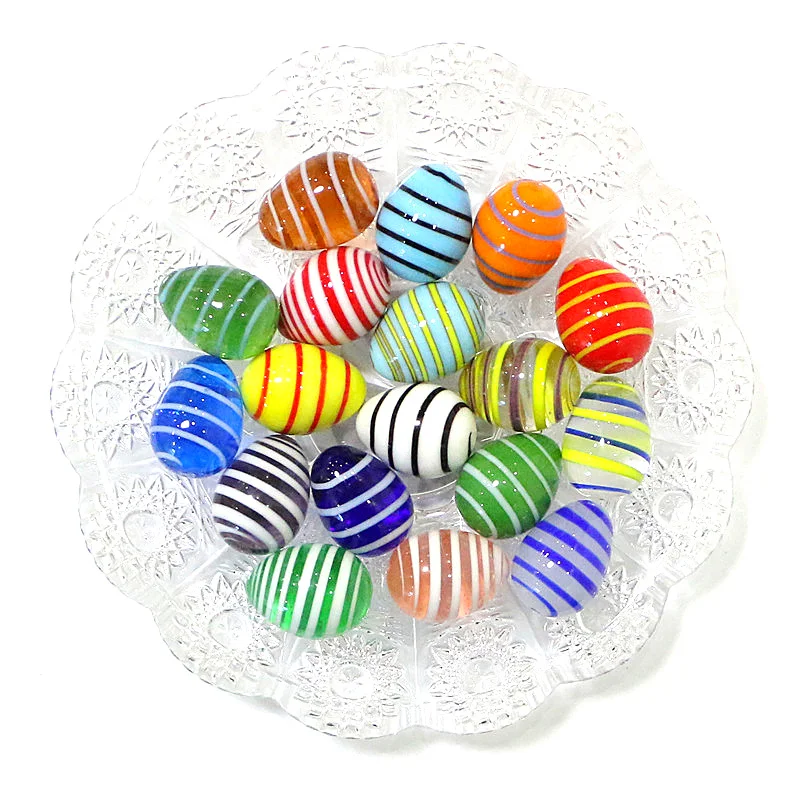 40 Uova Di Pasqua Artificiali In Resina - Miniature Decorative 1,5x2 Cm Per Fai Da Te, Ghirlande, Centrotavola E Riempimento Vasi