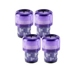 Washable Hepa Post Filter for Cordless Vacuum Cleaners (4pcs)