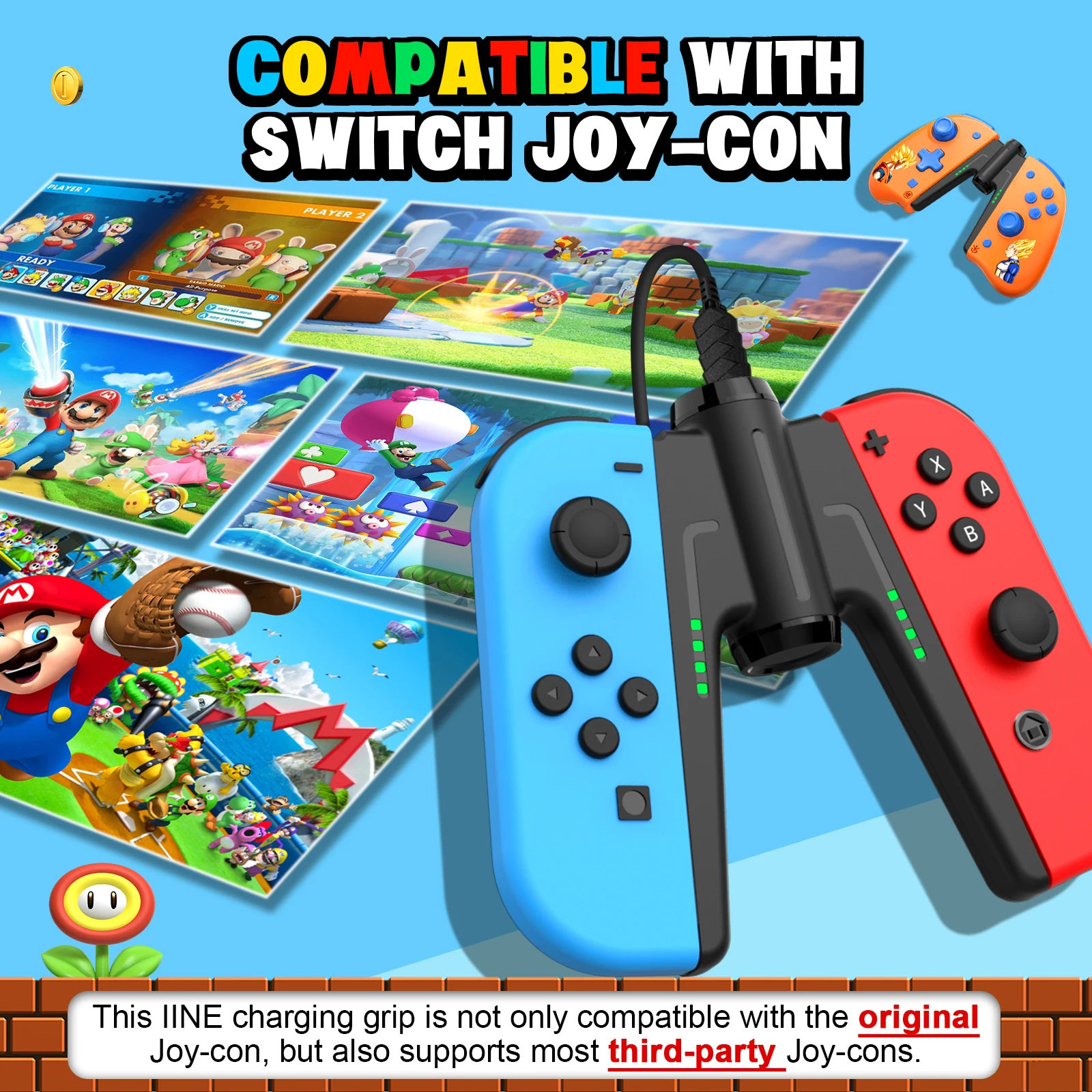 Nintendo Switch 本体 joy-con ドック アダプター メモリ Switch ドック Joy-Con 4台同時 充電スタンド スイッチ チャージ