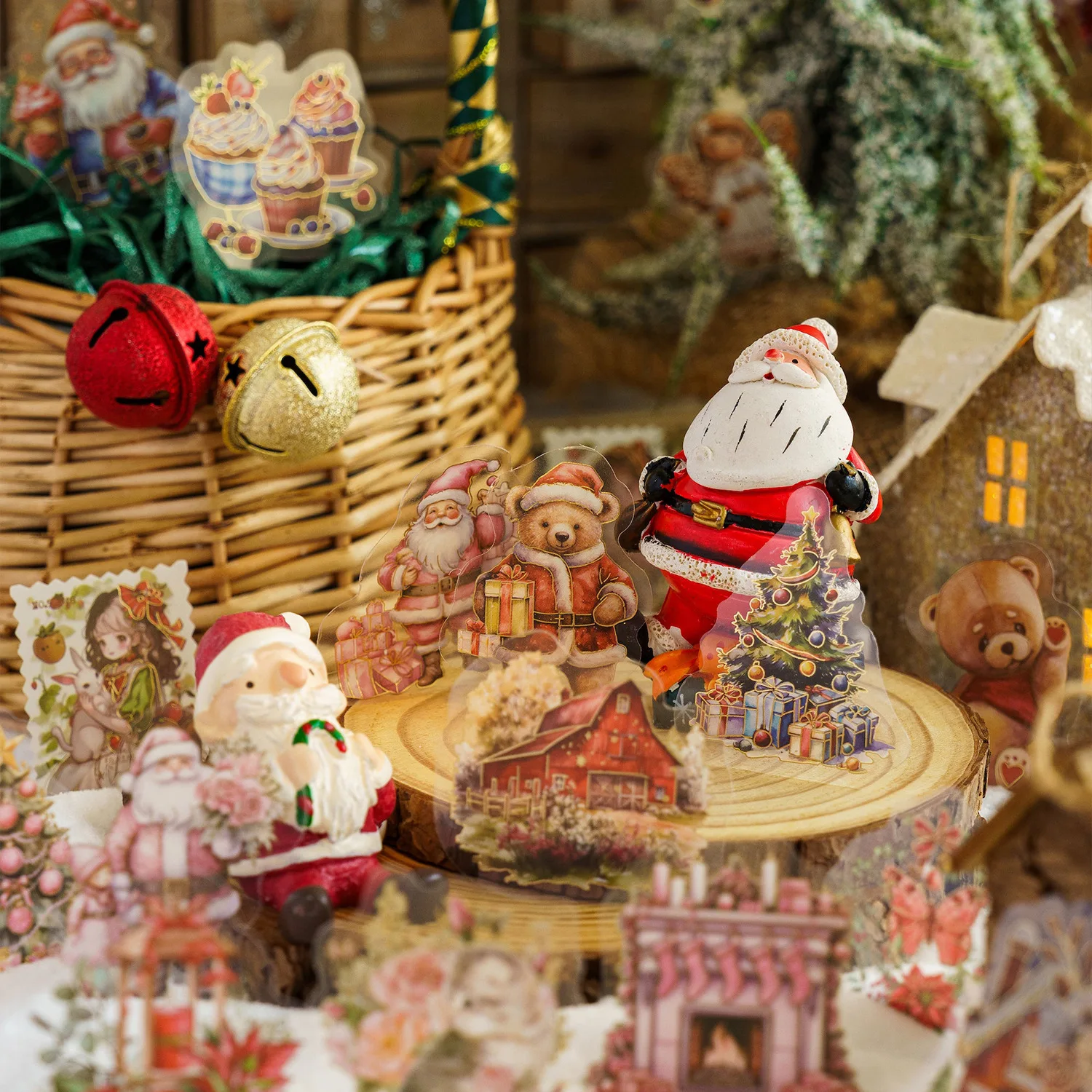 

50 шт., водонепроницаемые наклейки в стиле «Ретро»