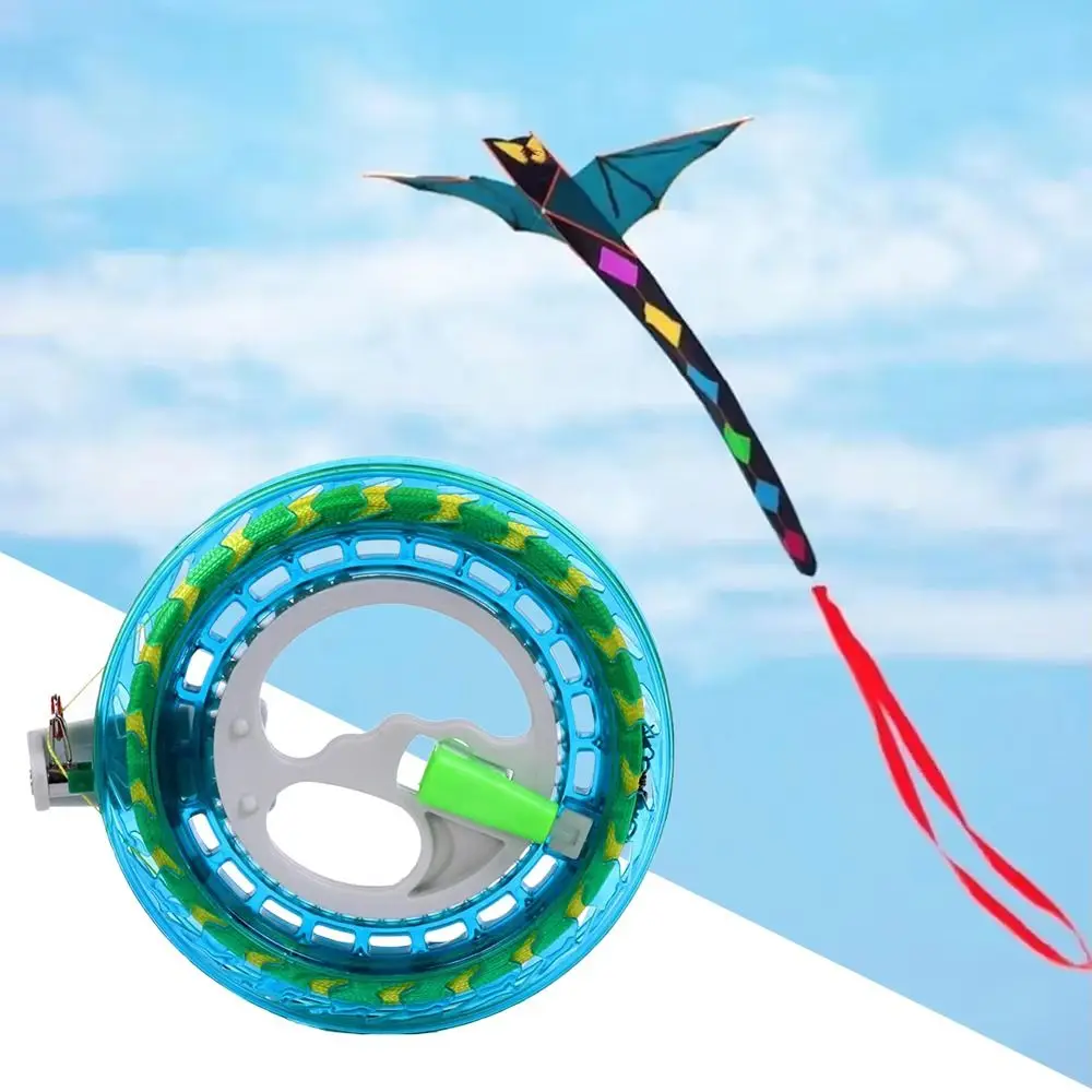 with 1312Feet Line Kite Reel 16/18/20cm Come with Lock Winder Fire Wheel Twisted String Line Handle Tool String Flying