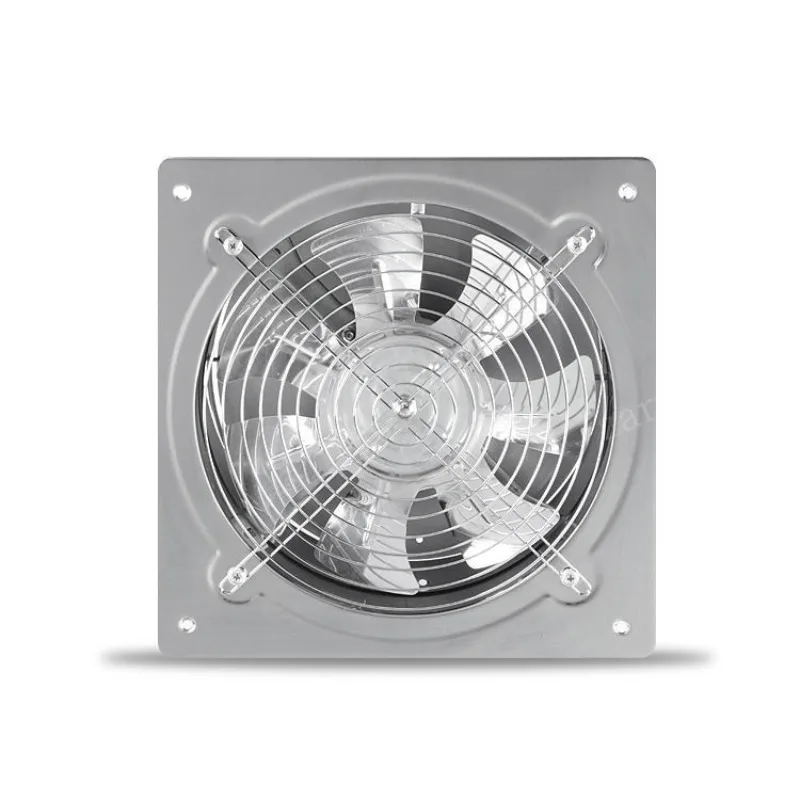 6 Inch Kitchen Exhaust Fan Bathroom Wall Window Toilet Duct Booster Fans Ventilation Blower Exhauster Air Cleaning Vent