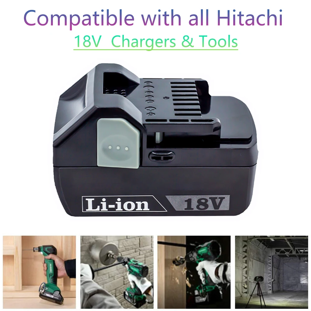 For Hikoki(Hitachi) 18V Battery Replacement