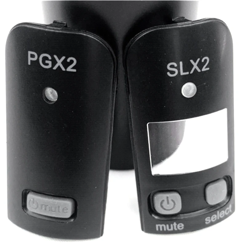 Microfono senza fili interruttore in gomma rischio/microfono pulsante raccordi a pressione per grano per Shure SLX2 SLX24 P2X2 B  44