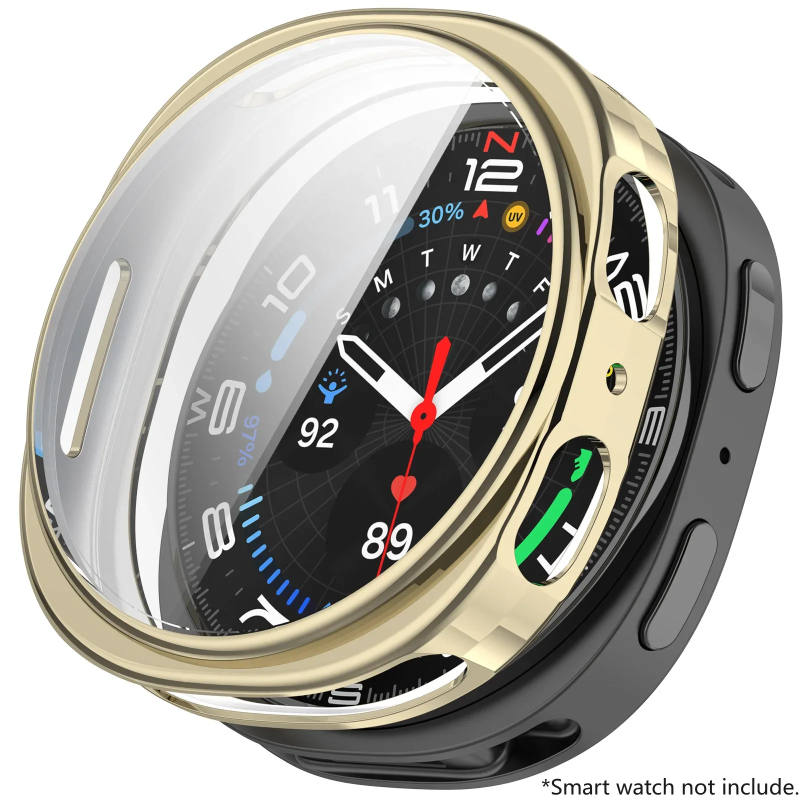 Soft TPU Protective Watch Case Cover – Hollow Out Design