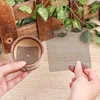 Flower Pot Hole Mesh Pad Round Drainage Hole Screens Gasket Fiberglass Mesh Prevent Soil Loss Breathable Drainage Bottom Mats 2