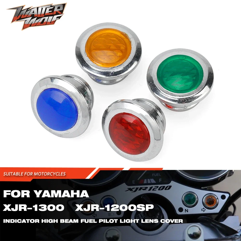 

For YAMAHA XJR400 400R XJR1200SP TURN SIGNAL LIGHT HIGH BEAM LENS COVER Motorcycle Speedometer FUEL PILOT LIGHT Cap XJR1300SP
