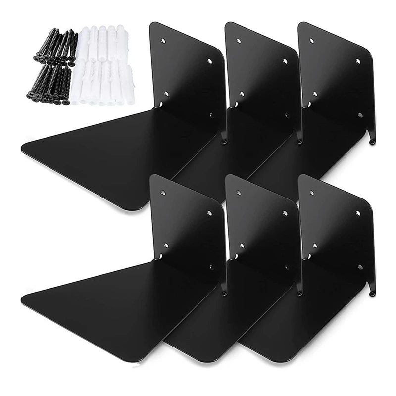 

Невидимая плавучая книжная полка, плавучий органайзер для книг, настенный перфорированный семейный костюм DVD