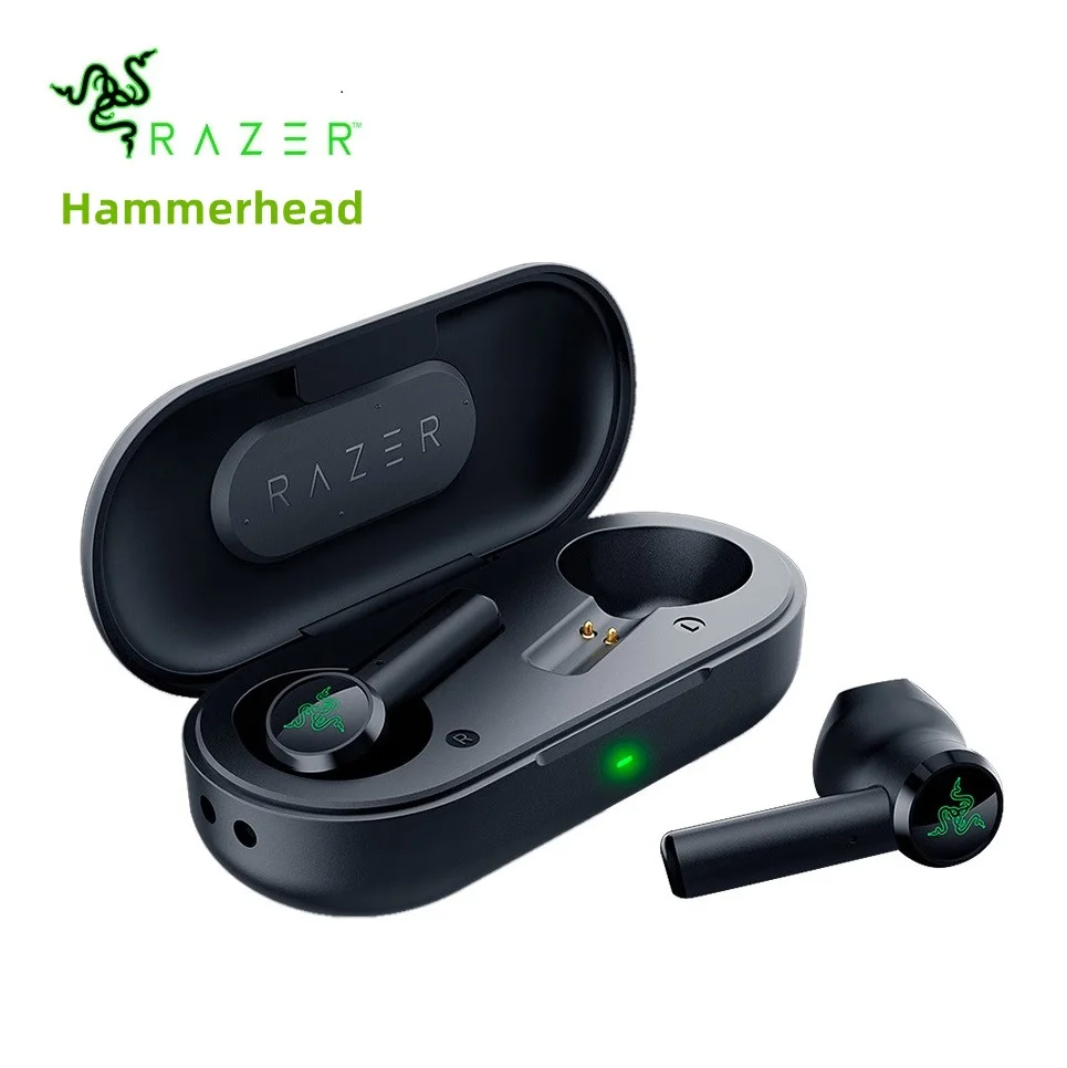 

Беспроводные наушники-вкладыши Razer, TWS, Bluetooth 5,0, с зарядным устройством