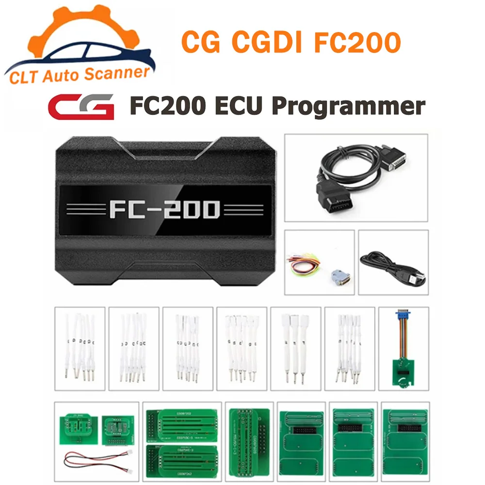 

V1.1.1.0 CG CGDI FC200 ECU Programmer Full Version With AT200 Adapter Support 4200 ECUs and 3 Operating Modes Upgrade Of AT200