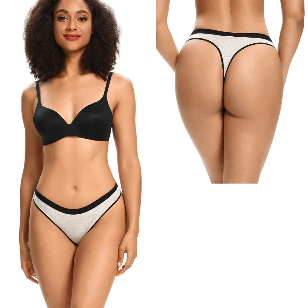 Women Lingerie 10pcs Set Sexy Thong Panties Soft Briefs High Waist Bikini Modal