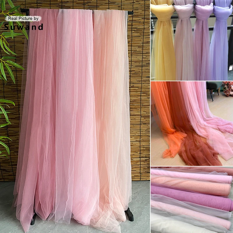 Soft Pink Blush Tulle Fabric