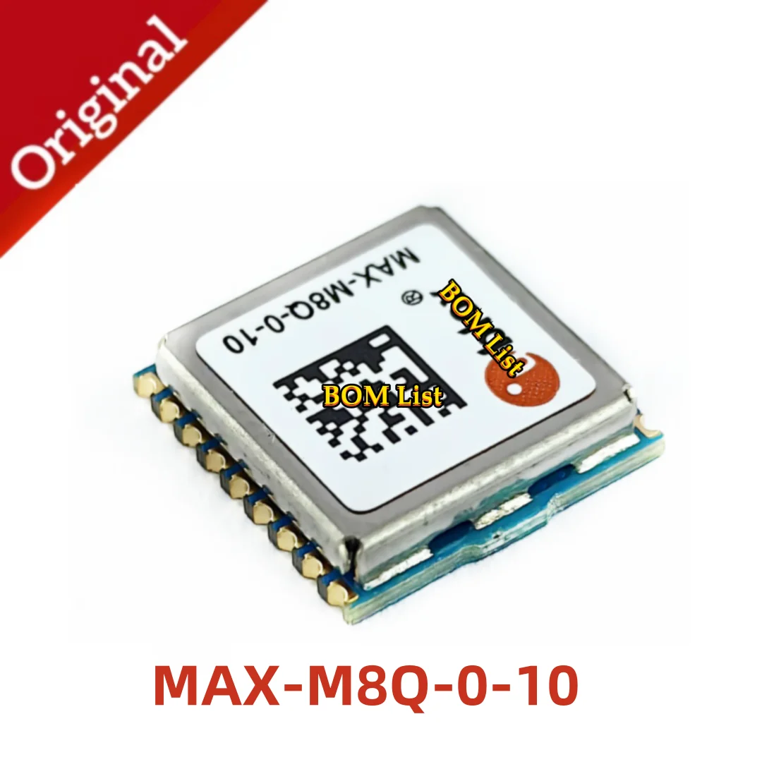 

10 pcs New Original MAX-M8Q-0-10 MAX-M8 RF Receiver BeiDou, Galileo, GLONASS, GNSS, GPS Module
