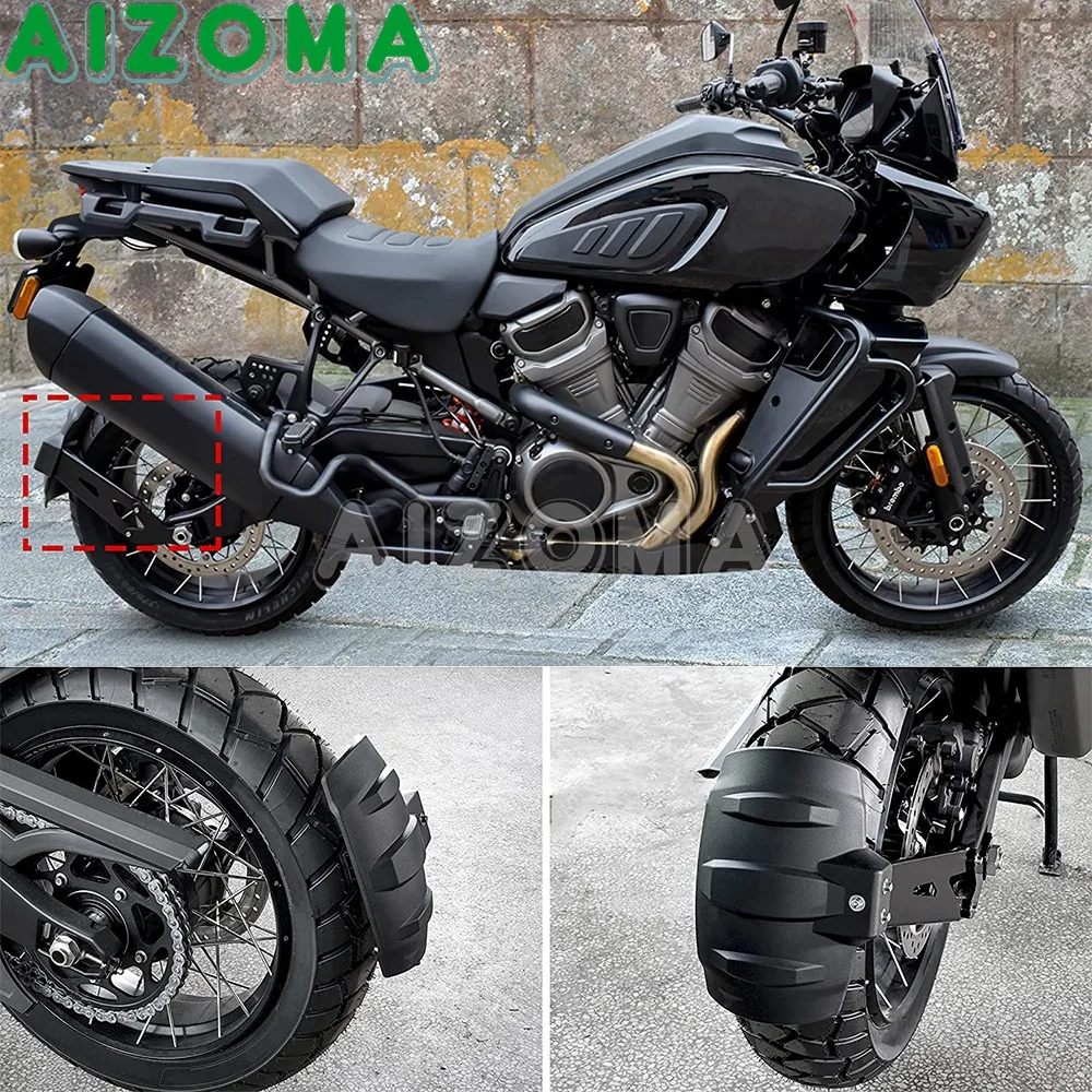 オートバイのマッドガードフェアリング リアスプラッシュガード