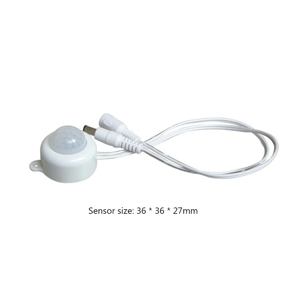 Motion Sensor Light Switch Motion Sensor Light Switch DC 12V-24V Mini Wall Light Switch for Cabinet Wardrobe Lamp for LED Strips
