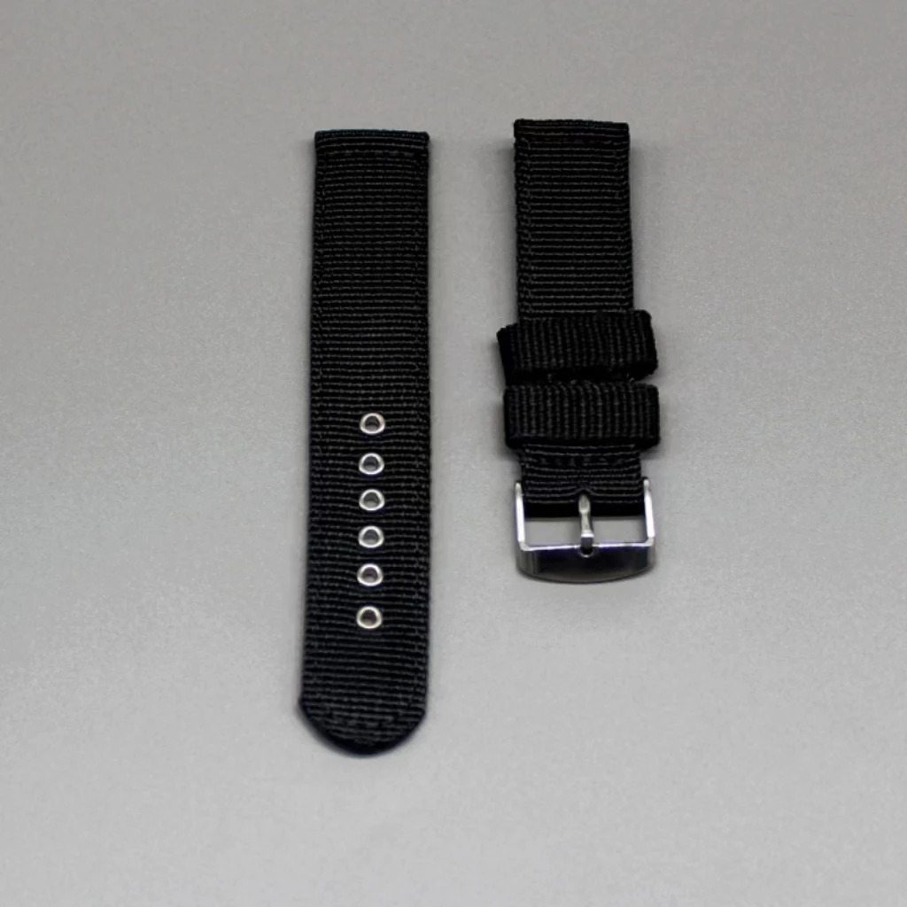 Cinturino In Nylon Per Uomo In Tela Verde Militare Adatto Per Seiko No. 5 One Piece Small Mm Black Green Water Ghost Cocktail Can