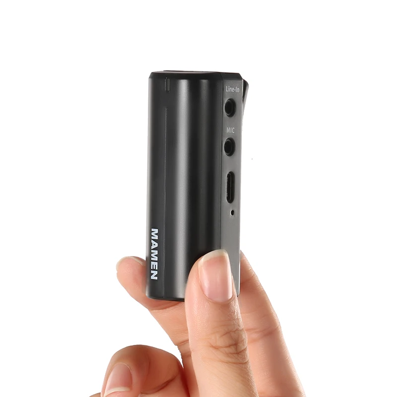 Microfono Di Alta Qualità 2.4G Conferenza Intervista Microfono Microfono A Lungo Raggio Microfono Portatile Microfono Wireless