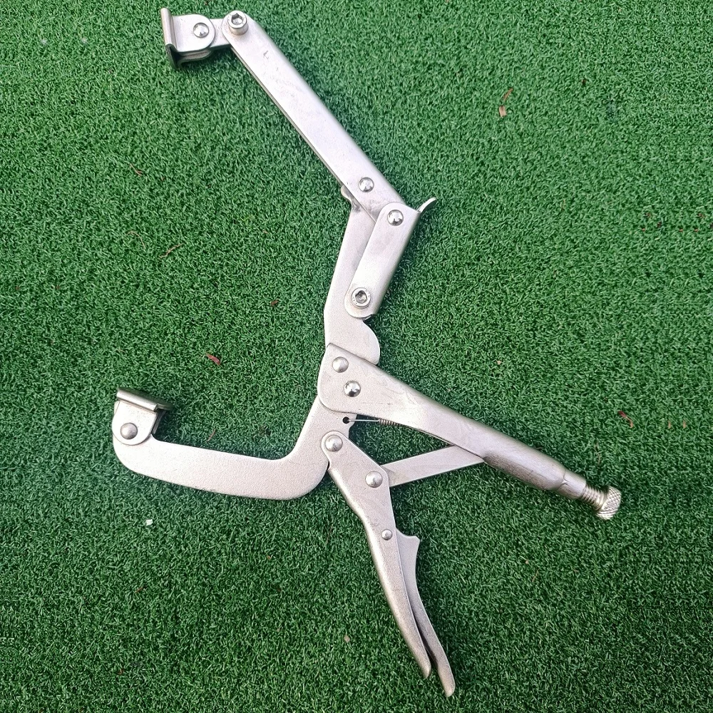 10 Inch C Clamp 4 Point Locking Pliers Adjustable Width Holding from 2\