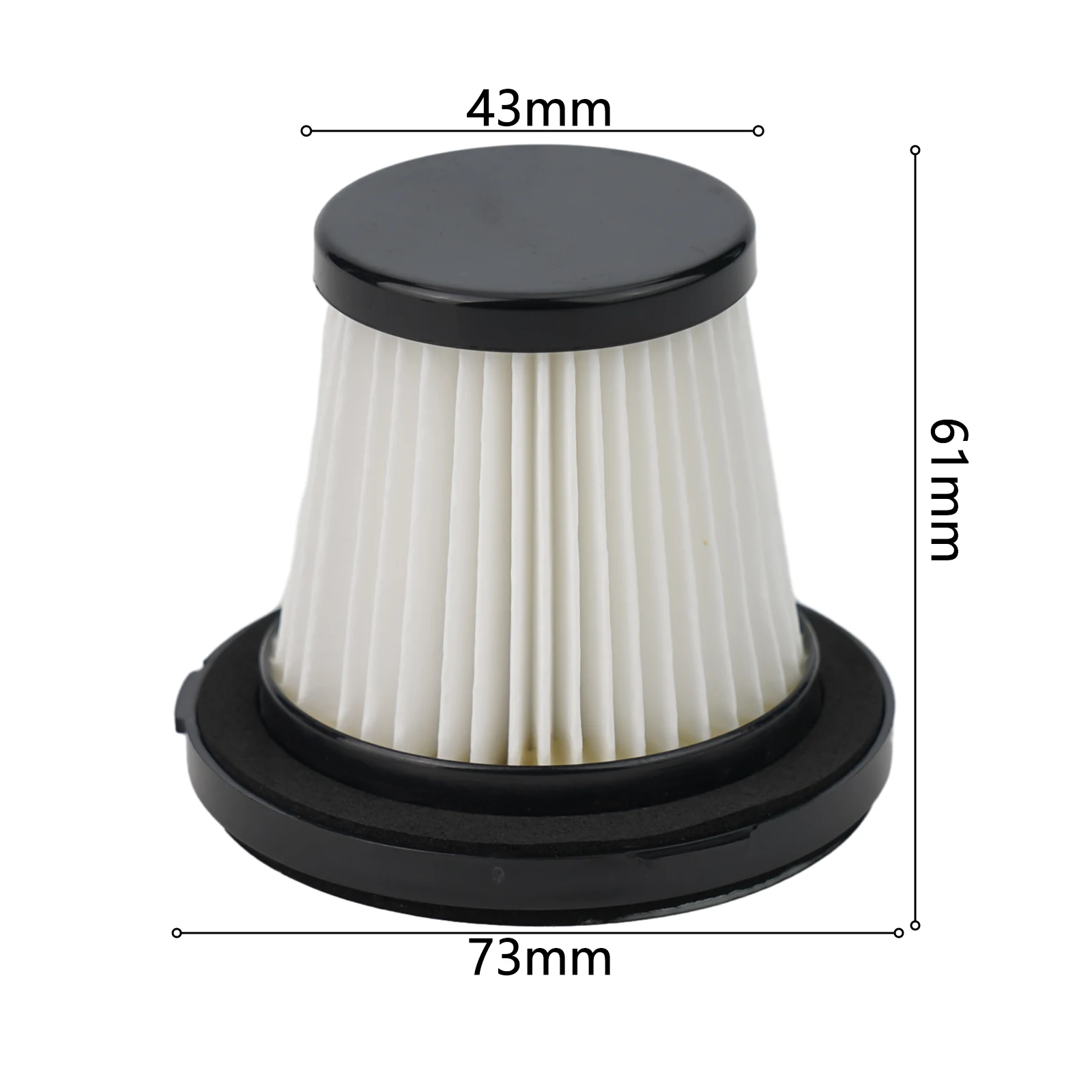 Waschbarer wiederverwendbarer Filter für Morse ForG10 Akku-Staubsauger Ersatzfilter Haushaltsstaubsauger Zubehör – Detail 4