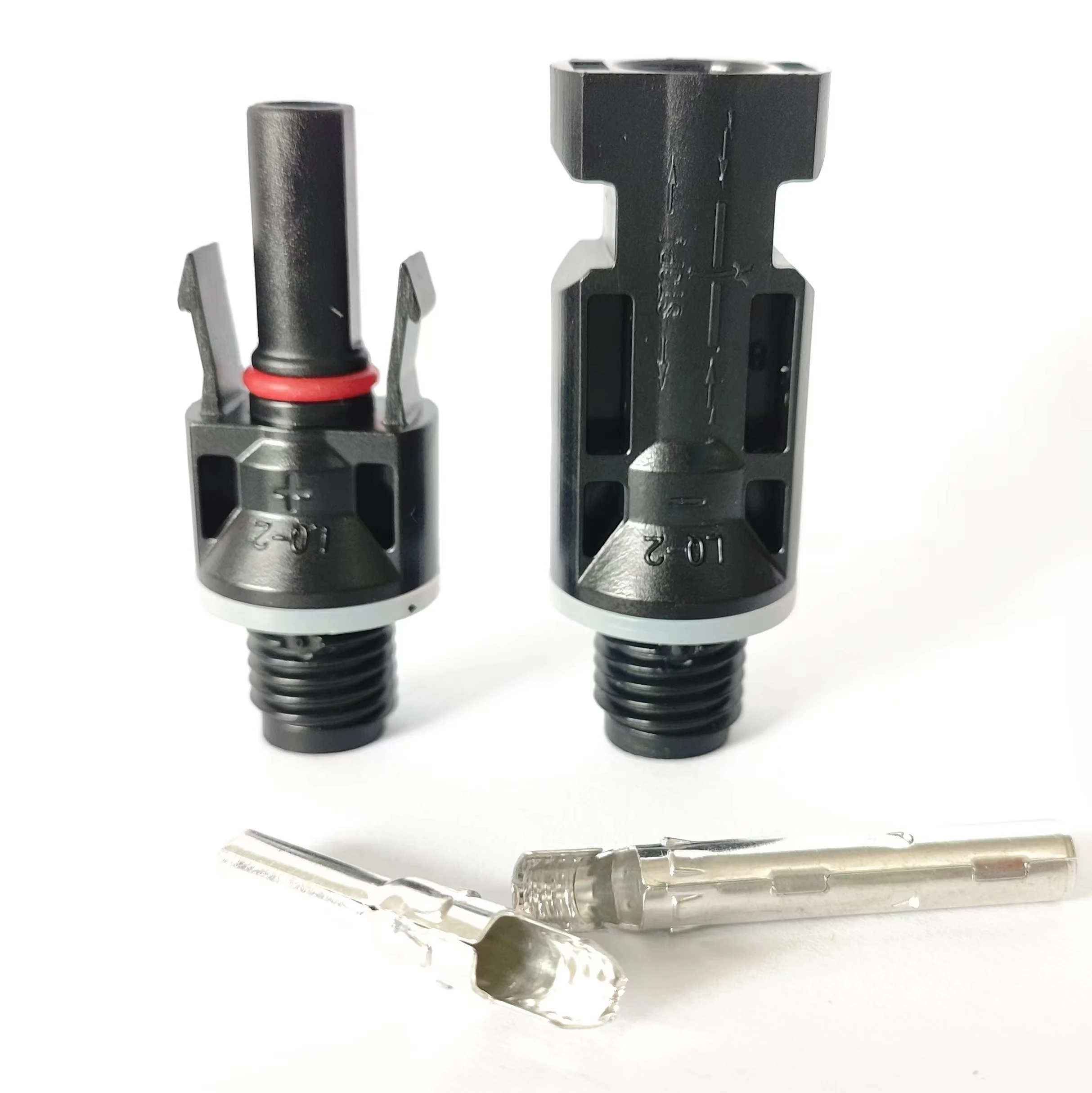 Solar photovoltaic connector 1 pair Male Female Waterproof Plug and Tool For Inverter M12 Thread 1000V 30A Cable