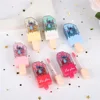 6Pcs Cute Cartoon Ice Cream Color Changing Lip Gloss Set Lip Tint Moisturizing Liquid Lipstick Lips Cosmestic Party Favors Gifts 3