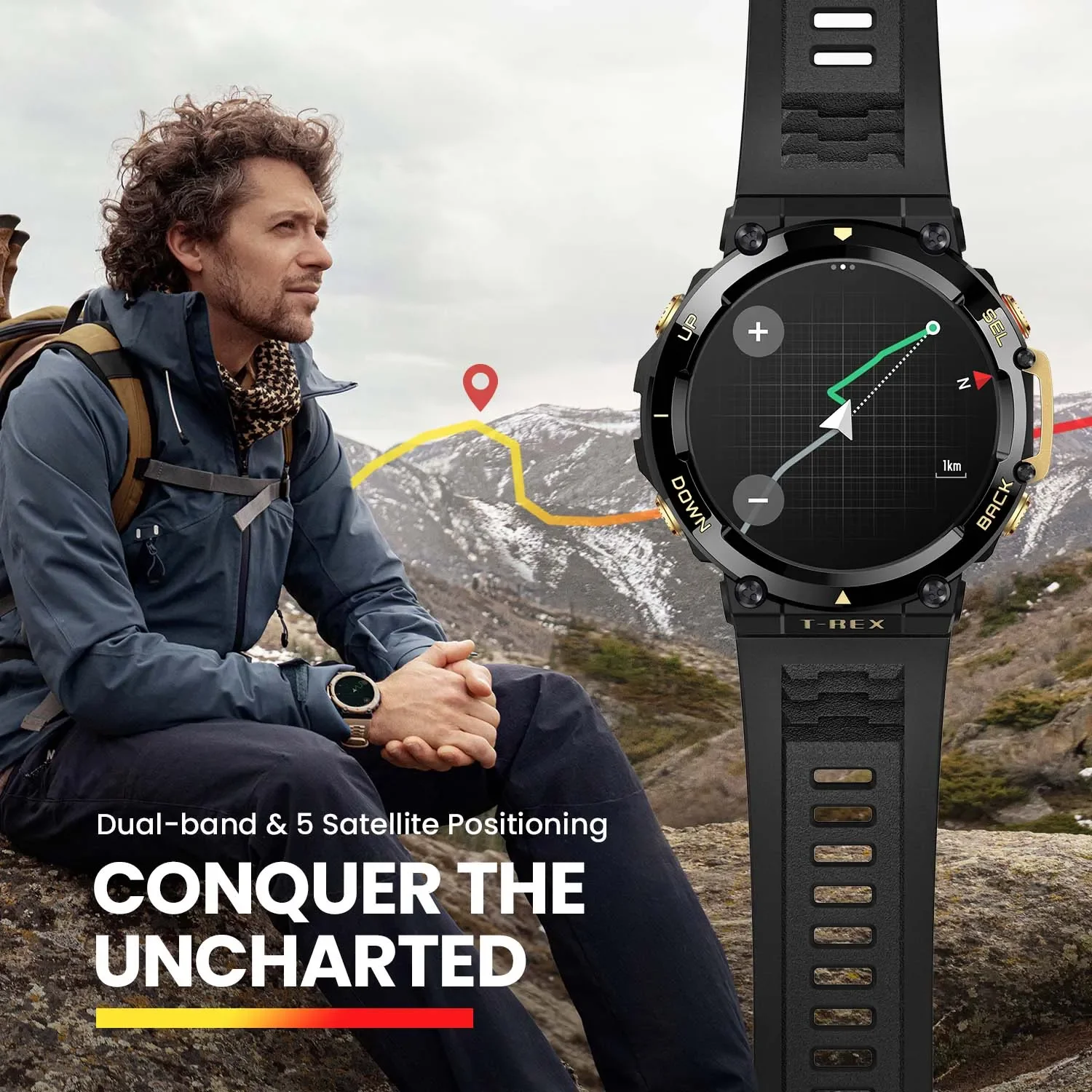   ۷ι Amazfit T Rex 2 Smartwatch 150+   ȵ̵ iOS 99 24 ͸  Ʈ ġNew