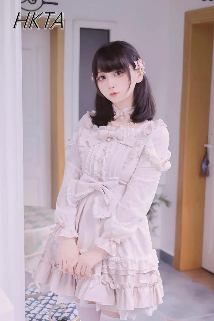 Lolita Dress Japanese Girls for Autumn