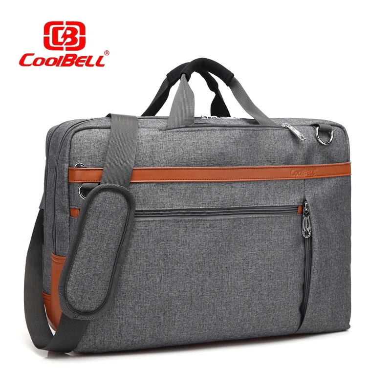 CoolBELL Multifunctional Men Backpack &Shoulder Bag& Handbag 15.6/17.3 Inch Notebook Backpack Laptop Bag Nylon/ Canvas