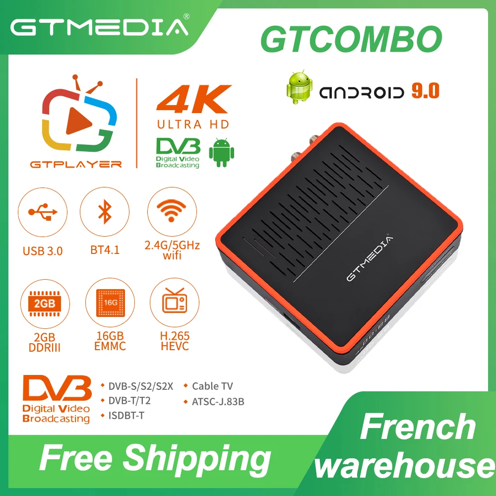 GTMEDIA-GT-COMBO-4K-HD-Satellite-Receiver-Android-9-0-TV-BOX-DVB-S-S2 ...
