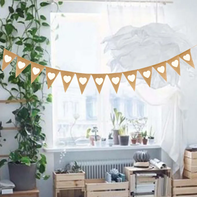 Kraft Paper 6 Months Banner Sign For Half Birthday Garland Baby Shower Birthday Party Decor Cursive Bunting Decorations