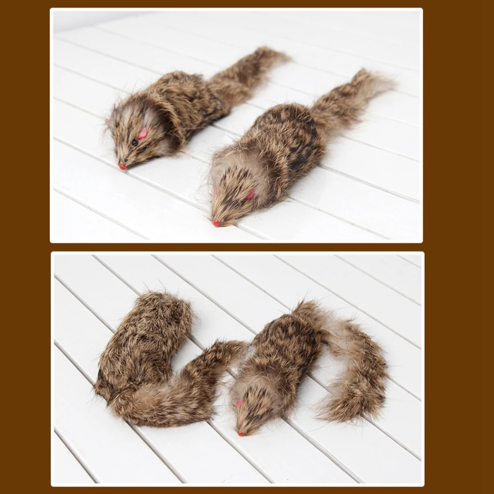 Cat Mouse Toy Realistic Interactive Cat Catnip Toy Cat Chew Toy For Halloween Soft Furry False Mouse Cat Pet Toys Mice Mouse Toy