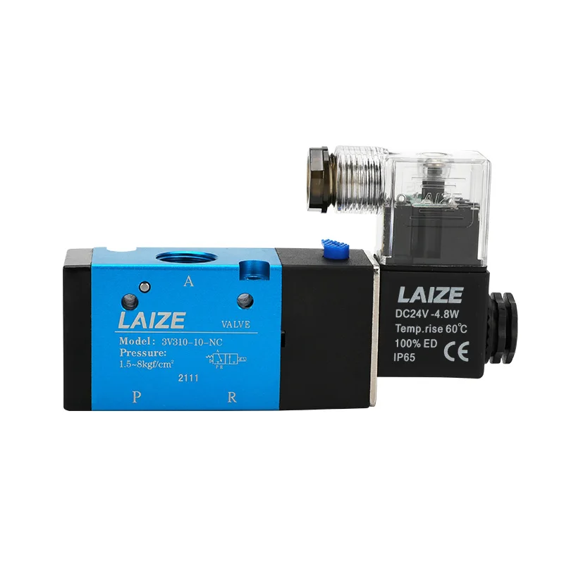 laize pneumatico valvula solenoide operado por piloto unico 01