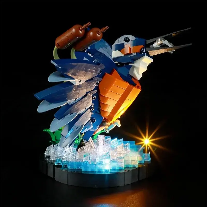 DIY LED Light Kit For LEGO 10331 Kingfisher Bird (Only LED Light,Without Blocks Model) 4