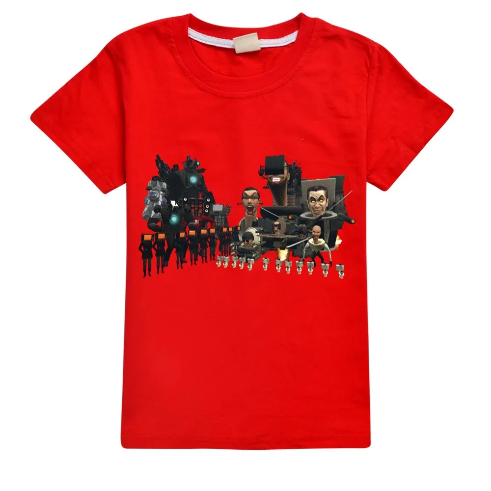 Skibidi-Cameraman infantil Camiseta, Hot Game Titans TV Man Print, Kid's  Speakerman T-Shirt, Top meninas, Roupas de menino, WC Et, Roupas -  AliExpress