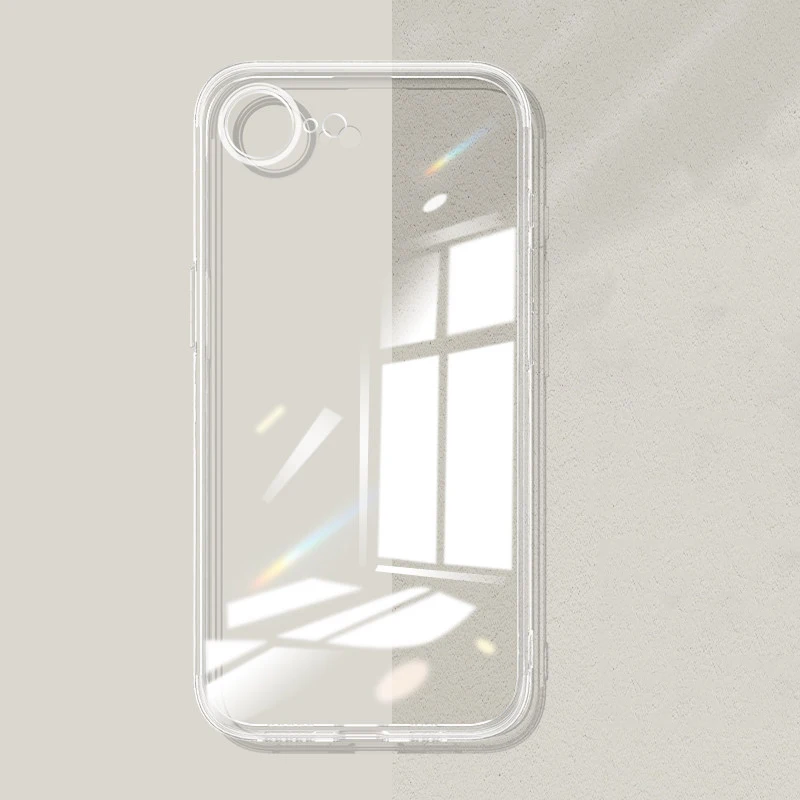 Ultra Thin Crystal Clear Silicone Case - Transparent Soft TPU Back Cover