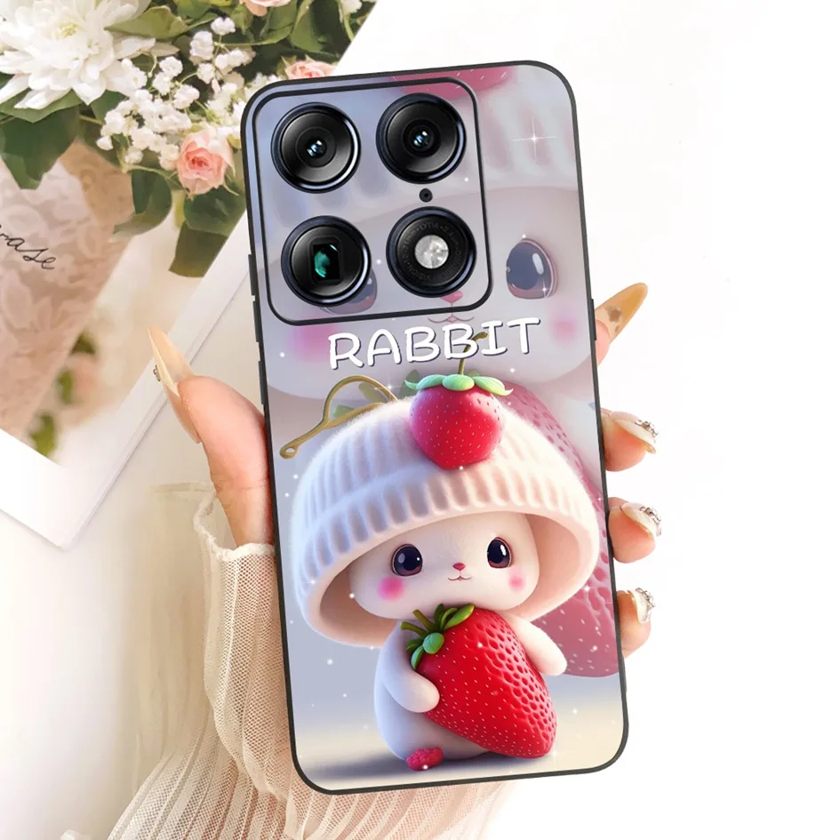 Floral Marble Soft Silicone Protective Case