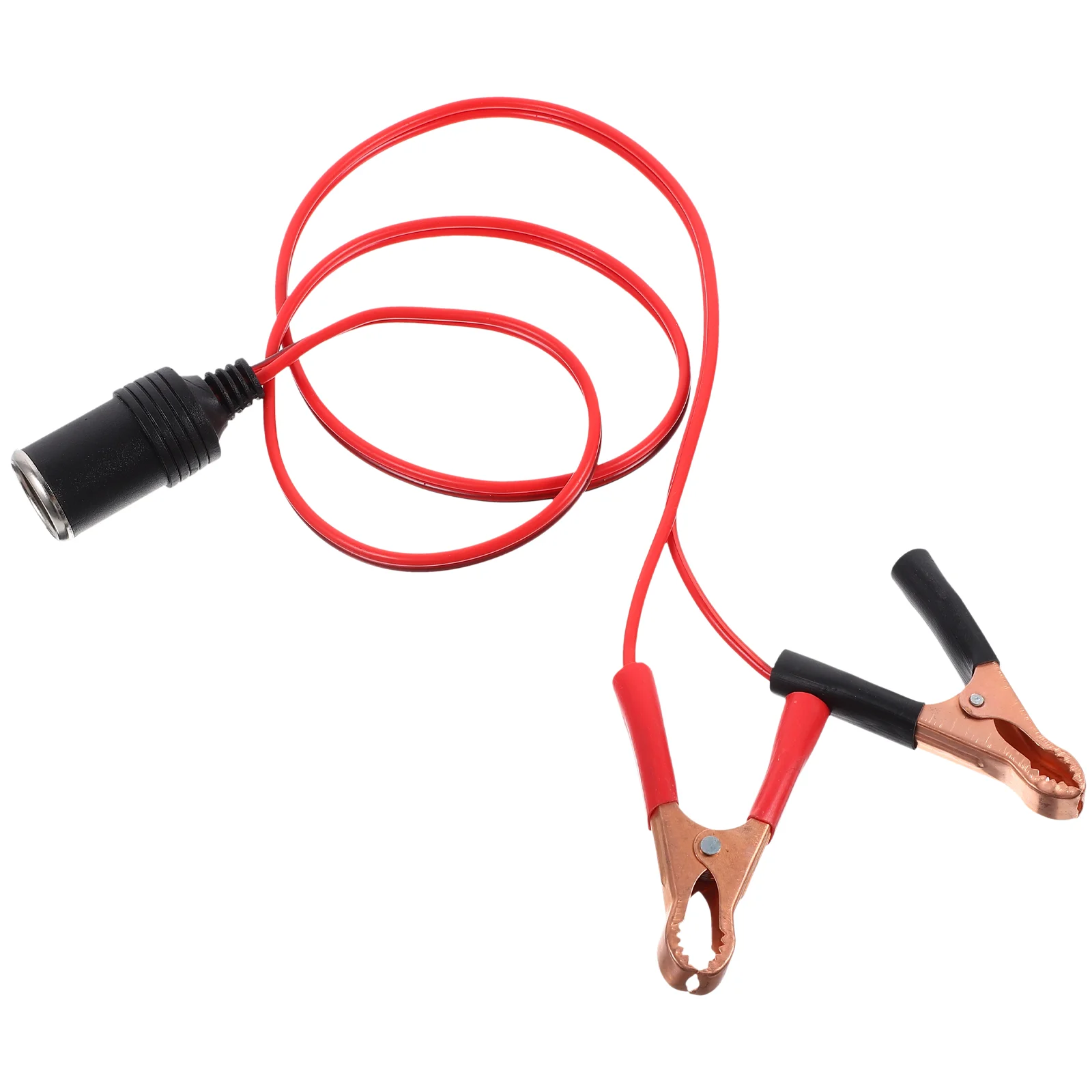 15M Car Terminal Clamp Clip-on Cigarette Lighter Socket Power Adapter Car Booster Jumper Cables Battery Terminals Clamps