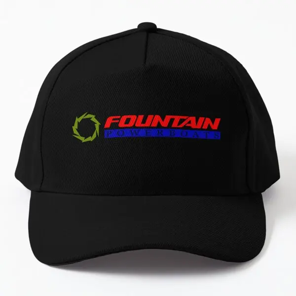 

Fountain Boats Powerboat Baseball Cap Hat Summer Boys Outdoor Sport Women Black Spring Czapka Casual Hip Hop Solid Color