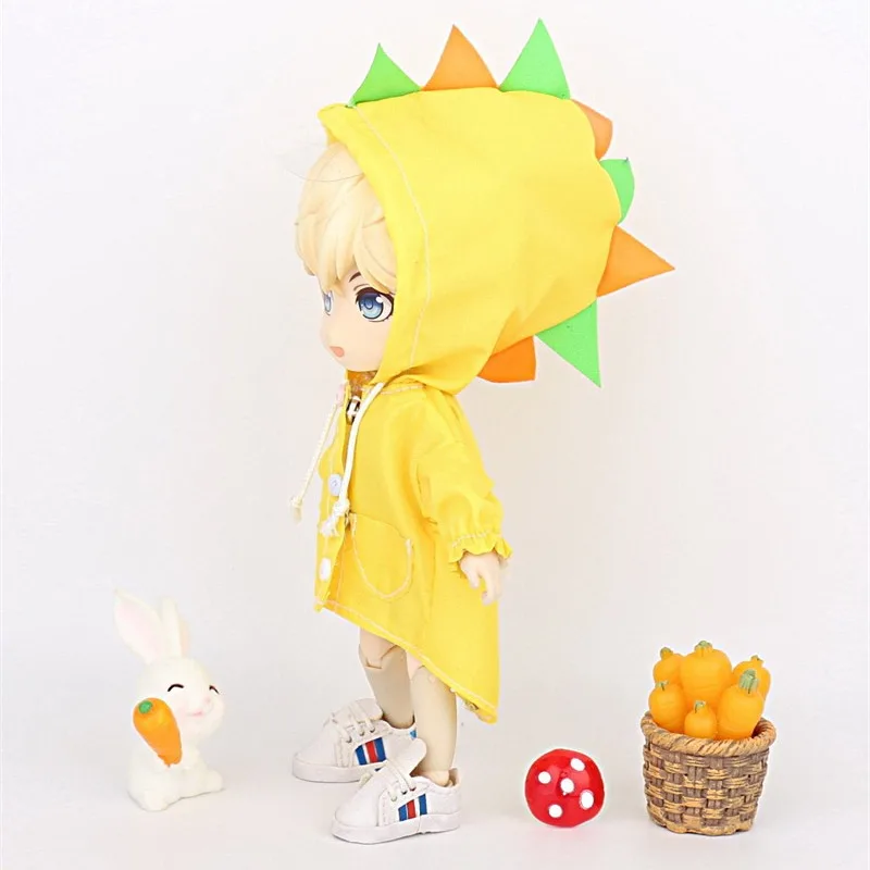 Doll Clothes Accessories for OB11 Baby Clothes 1/12 BJD Doll Animal Windproof Raincoats Kits Festival Gift 1pcs - 2