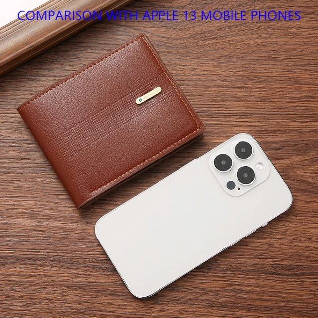 Men's Wallet Short Large Capacity Business Wallet Soft Leather