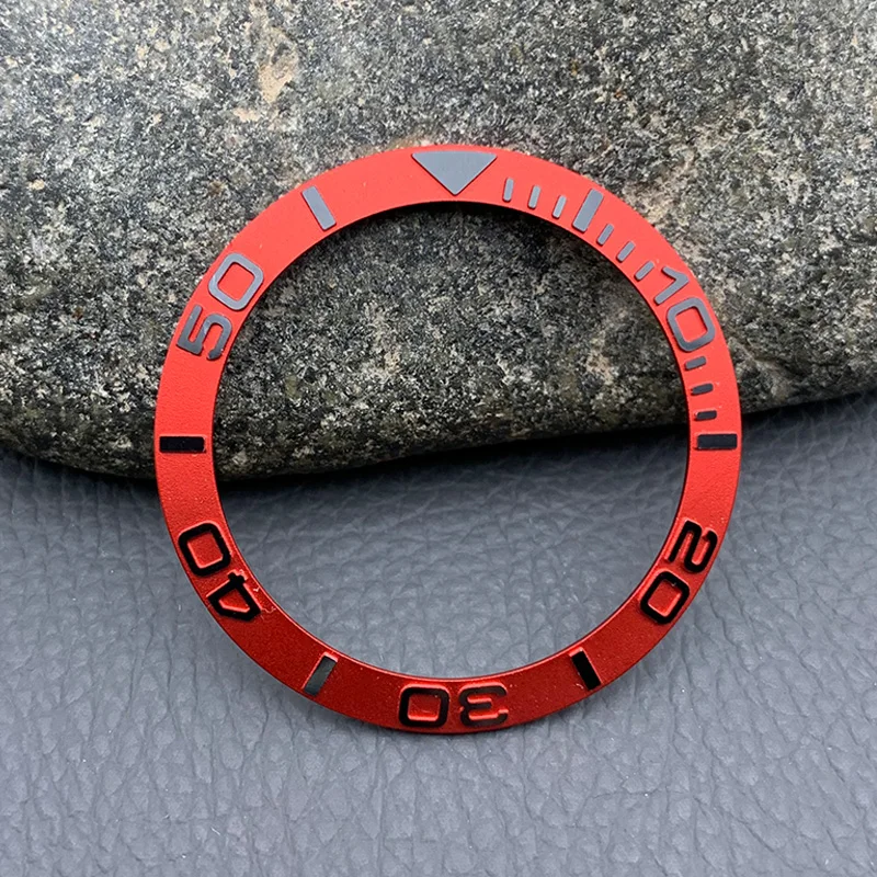 Aluminum Watch Bezel Insert for 40mm Diving Watch Case