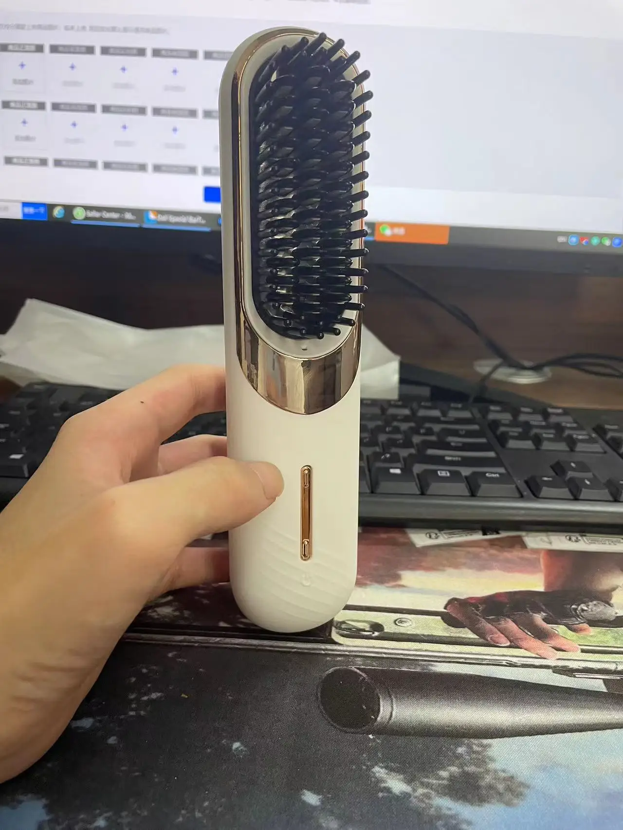 Straight hair comb
