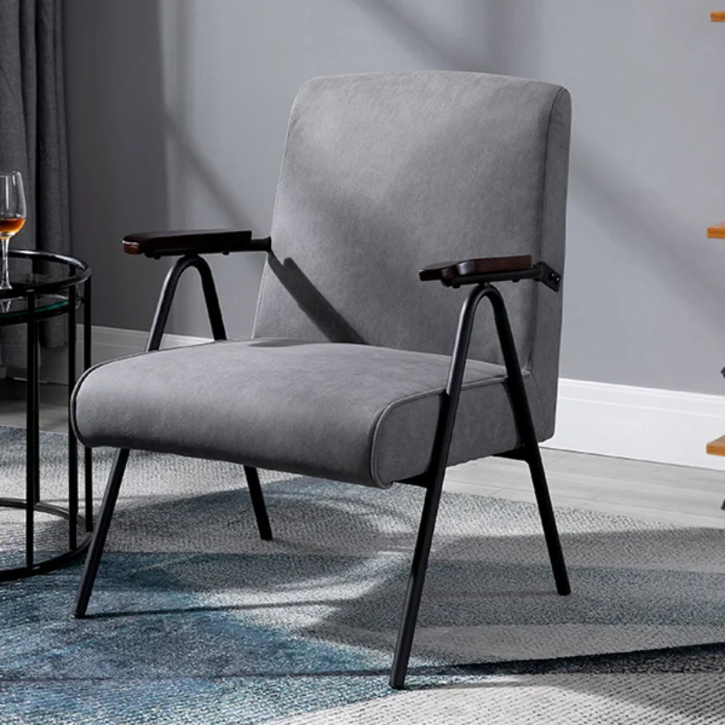 

Lazy Arm Living Room Chairs Nordic Designer Single Salon Living Room Chairs Modern Relax Sedie Da Soggiorno Home Decor WK50LC