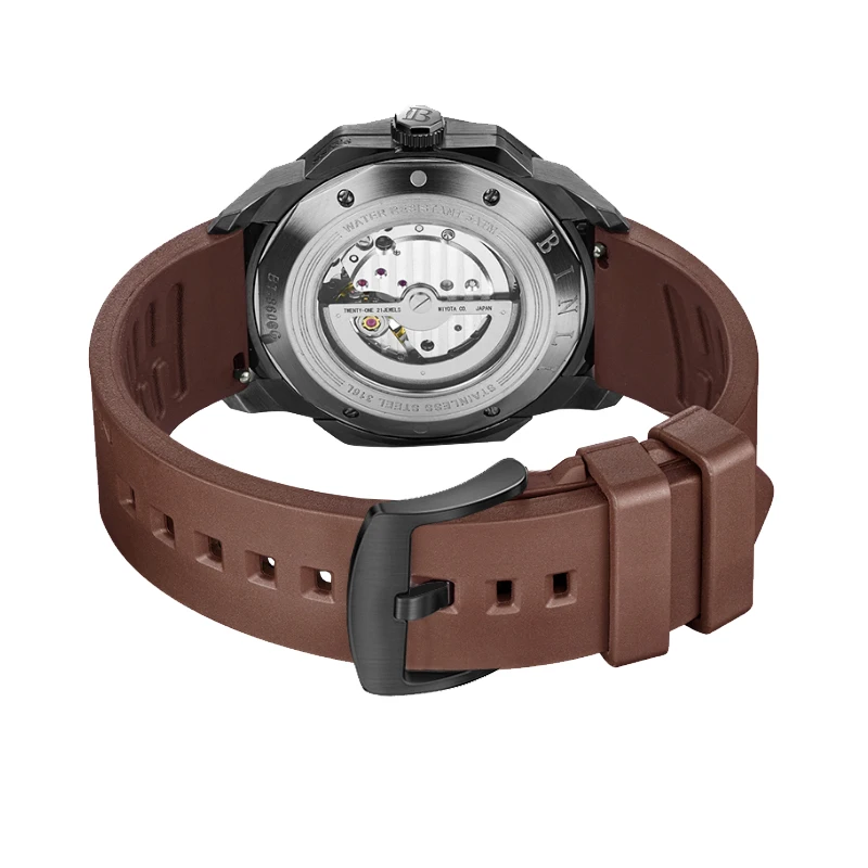 Quick Release FKM Rubber Watch Band - Sport Silicone Strap Bracelet (Multiple Sizes)