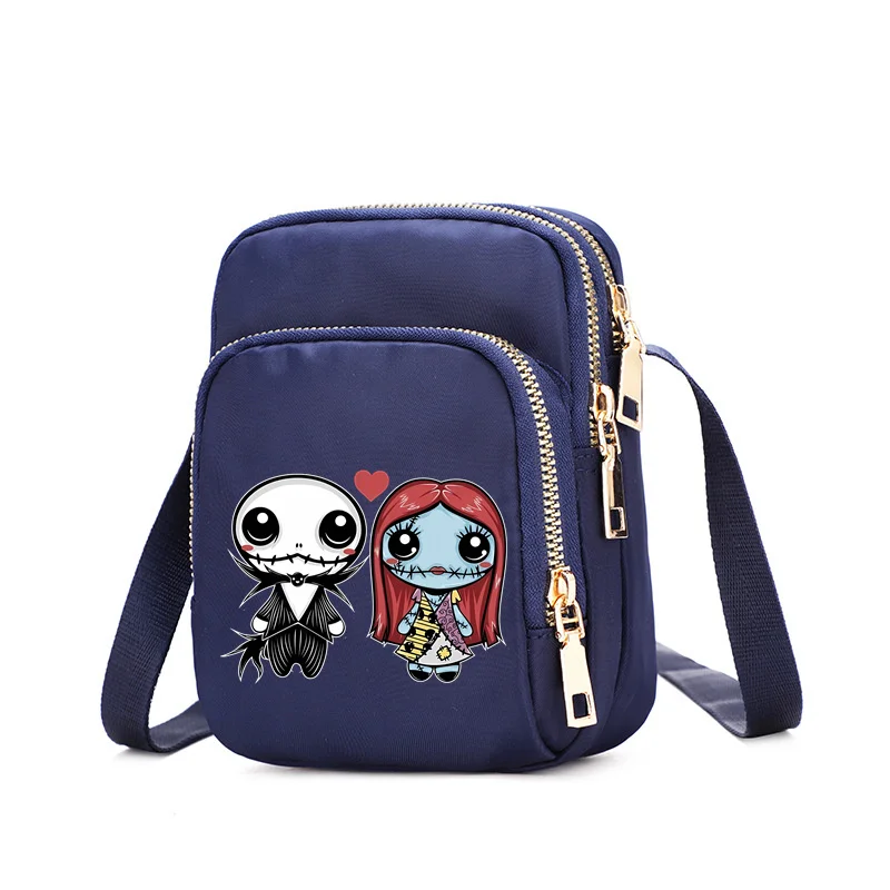 Disney The Nightmare Before Christmas Jack Sally Women's Shoulder Bag Handbag Casual Female Handbag Womens Crossbody Bag Anime 4