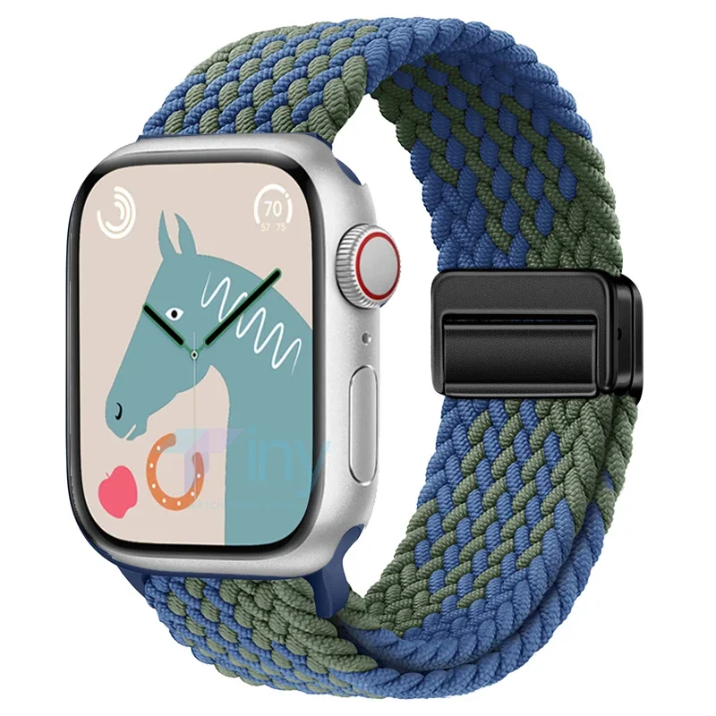 ตัวเลือกสินค้า สายถัก Apple Watch ยืดหยุ่น 46-49 มม.